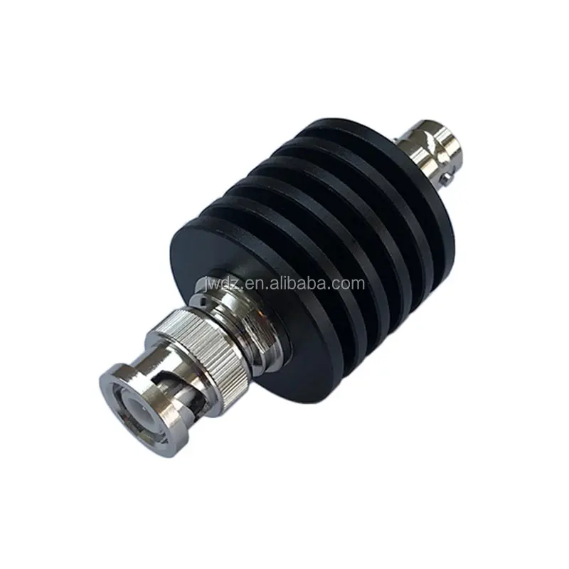 BNC coaxial fixed attenuator,DC to 3GHz/4GHz,10W,50 ohm,1db.2db.3db.5db.6db.10db.20db.30db.40db.50db coaxial fixed attenuator