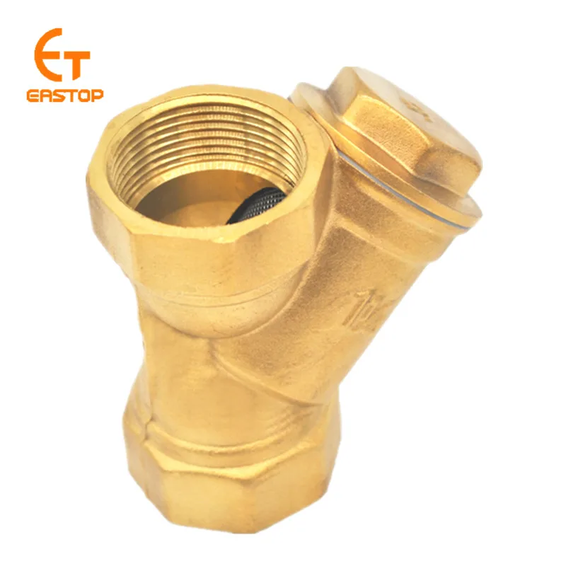 Brass Y-type strainer  Y-filter  brass filter strainer