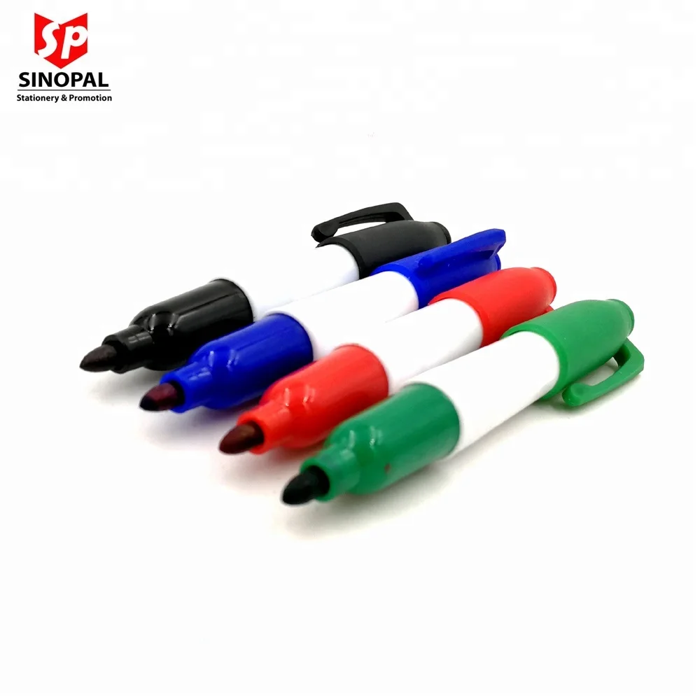water proof Golf ball liner permanent marker pen with keychain for golf ball lining