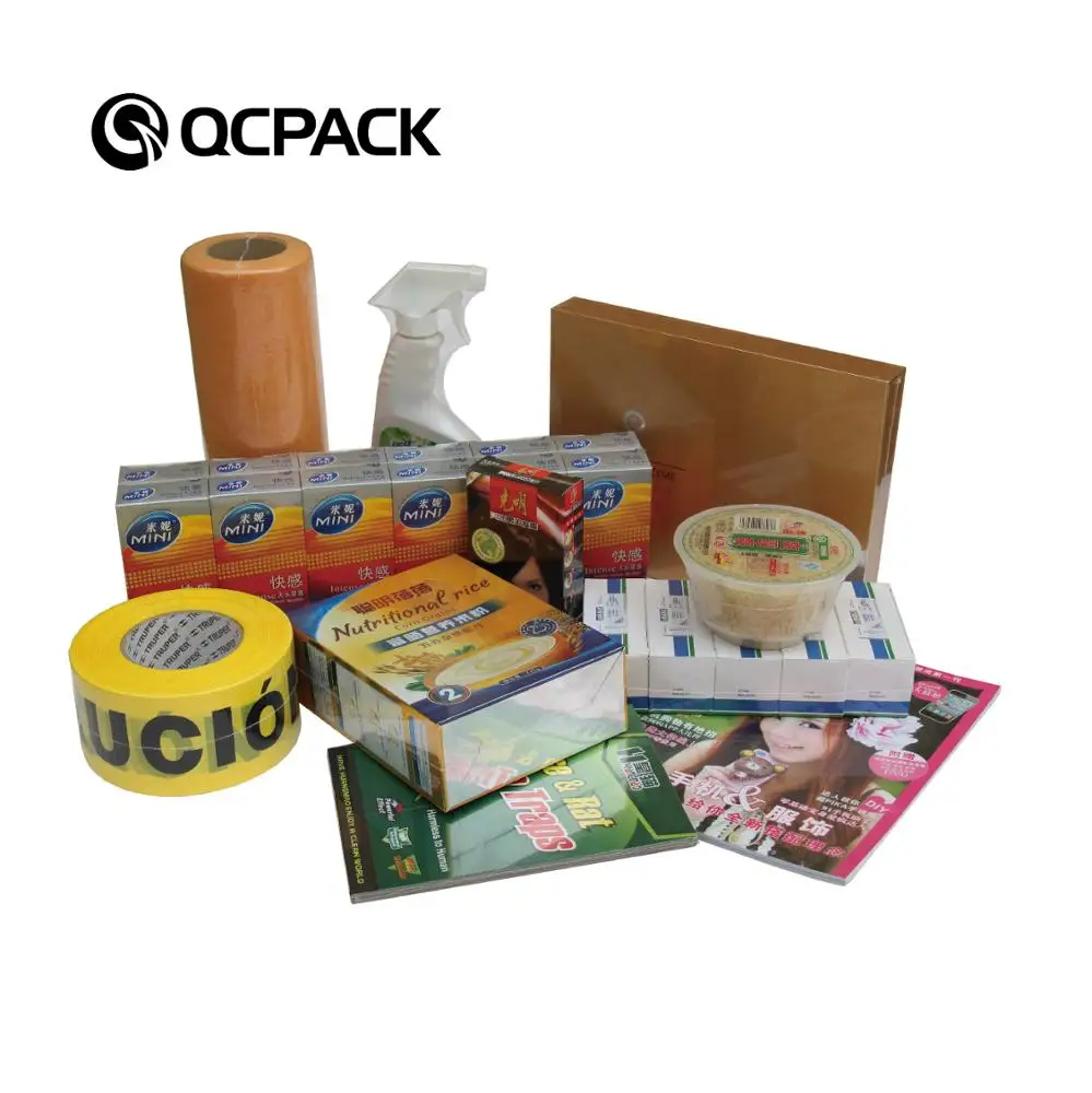 Automatic Paper Plate Cup Heat Shrink Wrapping Machine Thermal Packing Machine