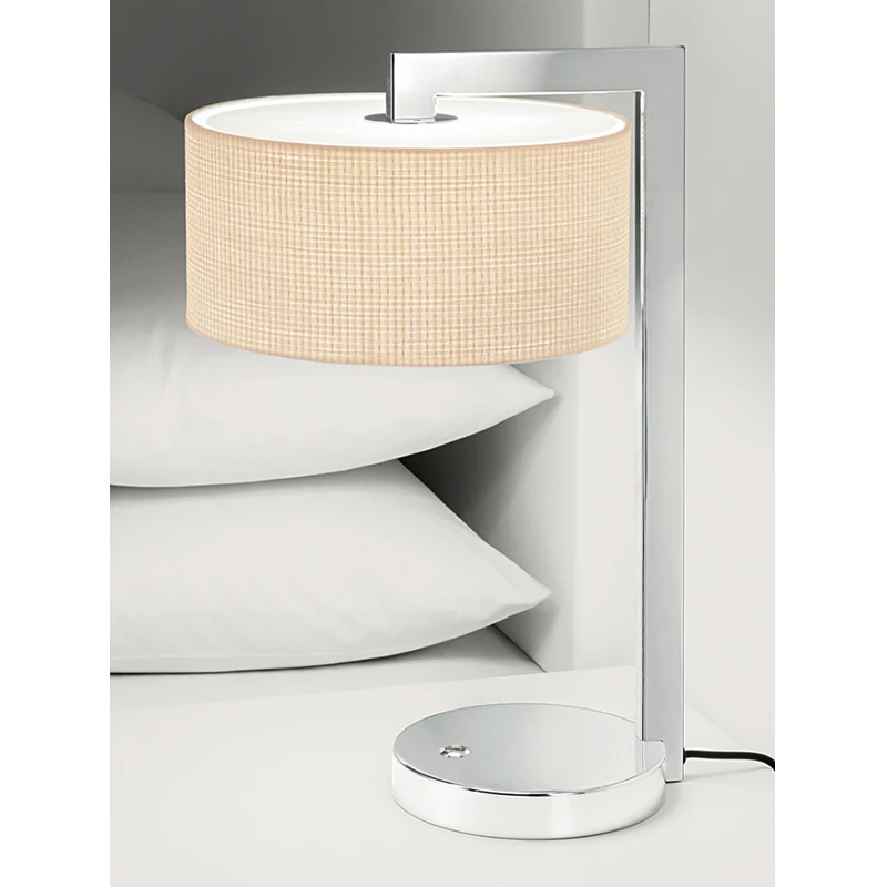 Light Desk guest room With bedside Lights For Lamps  hotel decoration table light with outlet Bedroom Table Lamp