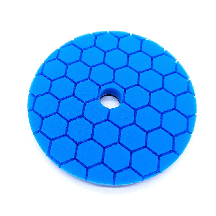 6 Inch hex buff polishing pad 150mm Germany foam car wax sponge dual action polish car