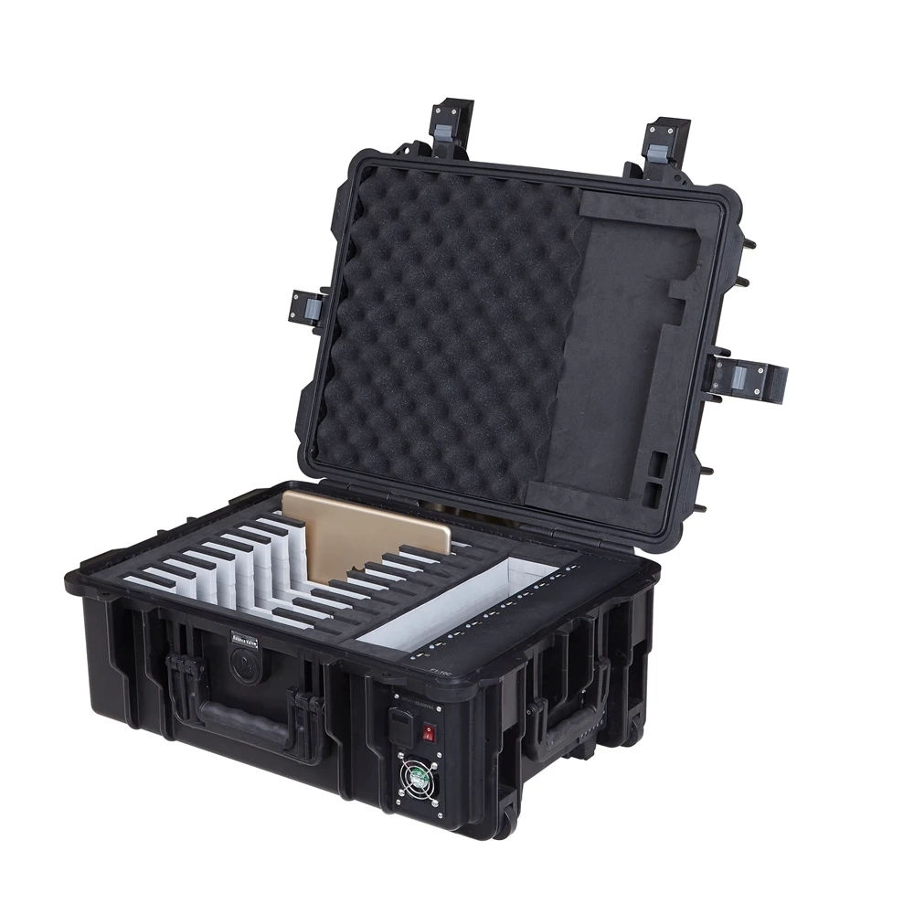 
F1-10C Suitcase with USB Charging Station for Multi USB Tablet Devices 