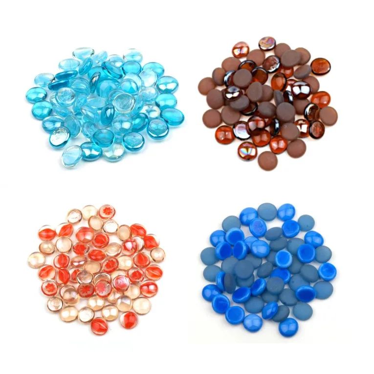 Artificial Glass Pebbles For Sale Aquarium Cobble Stone