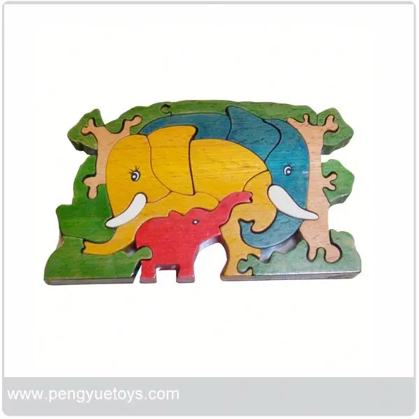 3d пазл из пенопласта py1442, пазл-динозавр