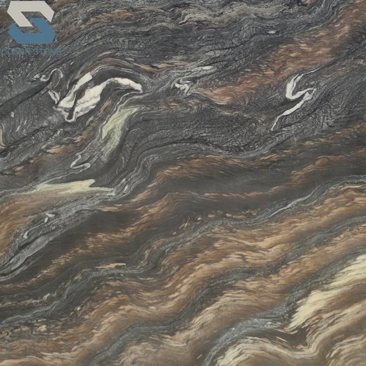 Natural Polished brazil luxury Cipollino ondulato purple marble slab stone for wall  background bookmathed