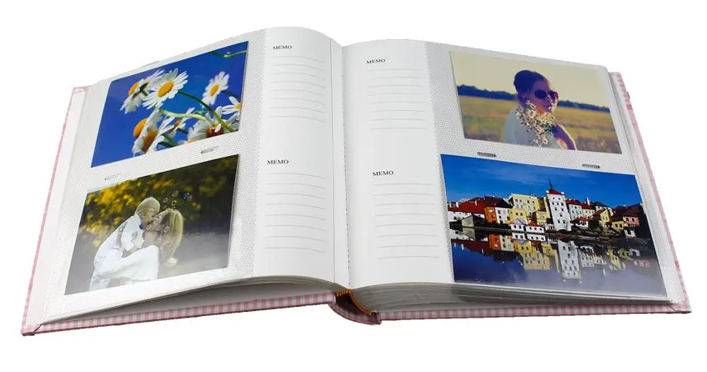 Small design baby photo album paper printing  new born baby photo book 4x6 Paper slip in 200 photos lovely picture album 10*15cm