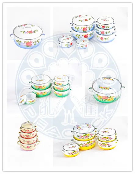 Эмалированная кастрюля