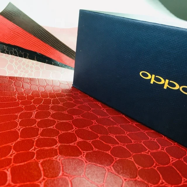 
High quality crocodile grain leatherette paper,specialty paper 