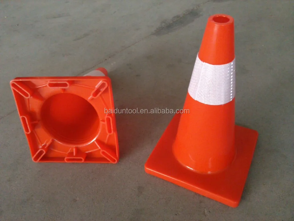 
30cm orange PVC traffic cone/ 12