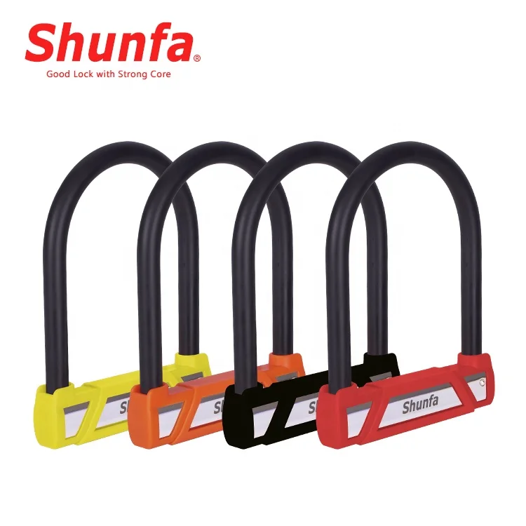 Shunfa U Lock Bicycle Lock Iron motorbike brake lock