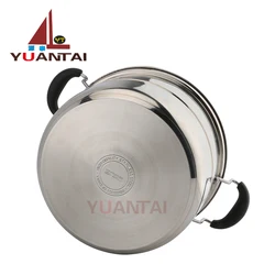 event steam pot European Three Layers Food Steamer steam cooking pot