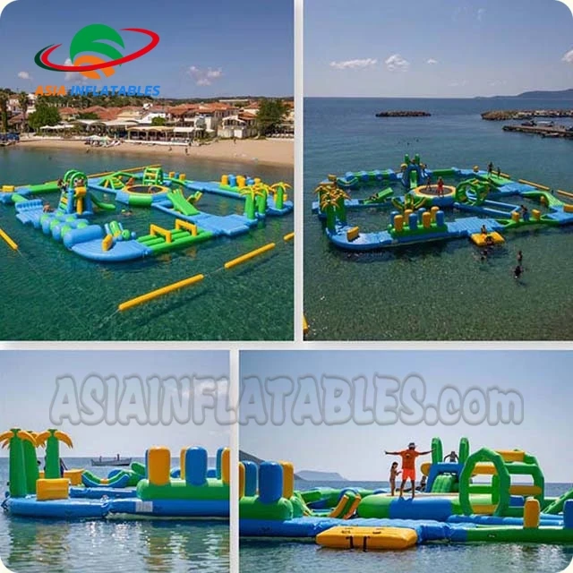 High Quality Floating aqua park /water amusement park/ Inflatable Water Park Equipment For Sale