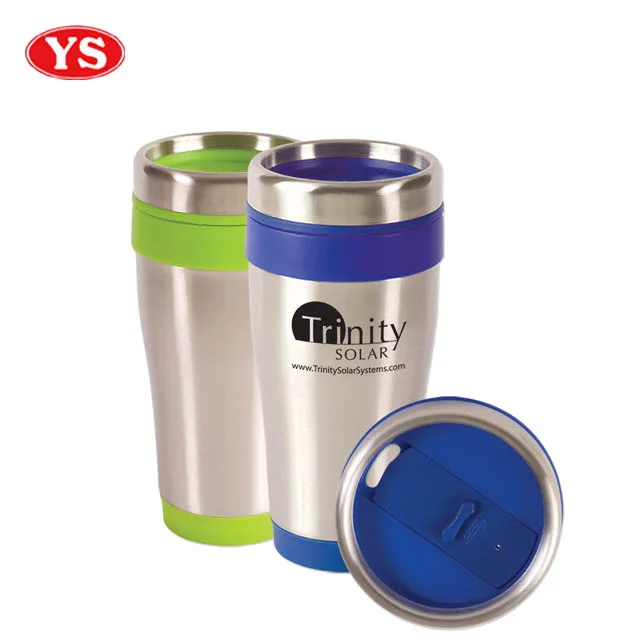 16oz double wall stainless steel thermos travel auto coffee mug tumbler