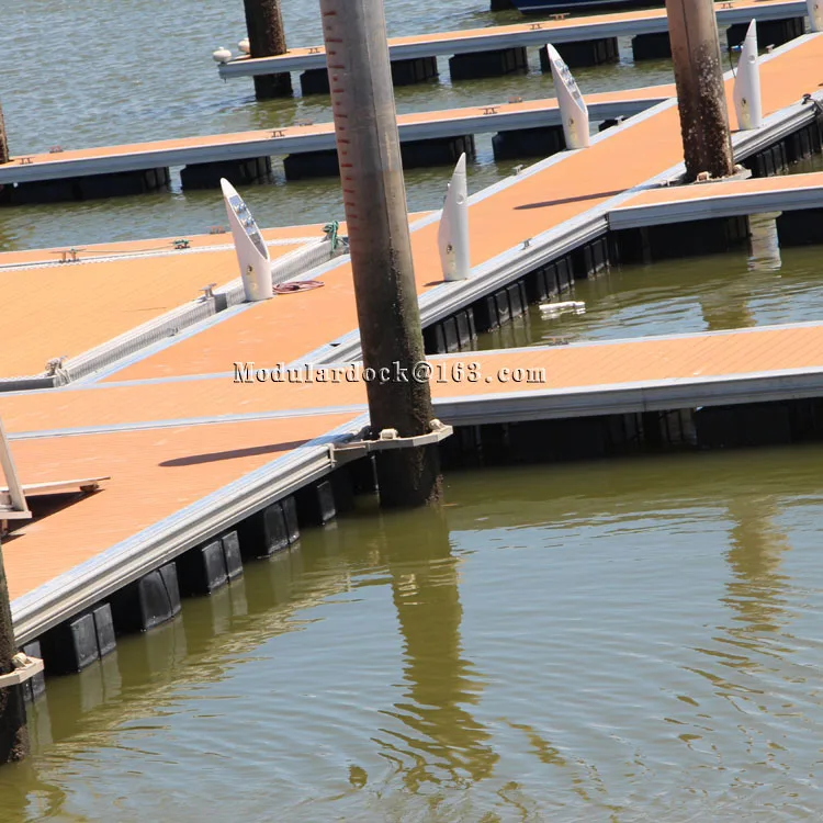 Baolin Pontoon bridge aluminum floating dock marina boat