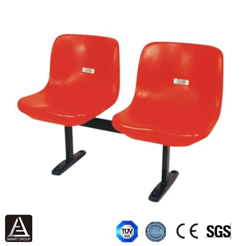 Football Field Chair, Plastic Injection Molded Stadium Seat, Plastic Stadium Seating for Gym, Arena, School