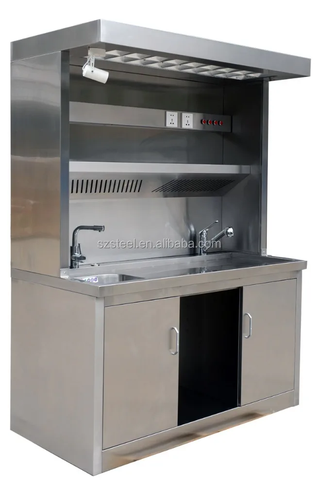 Stainless steel Chemical Resistant Acid Fume Hoods/Lab Fume Hoods