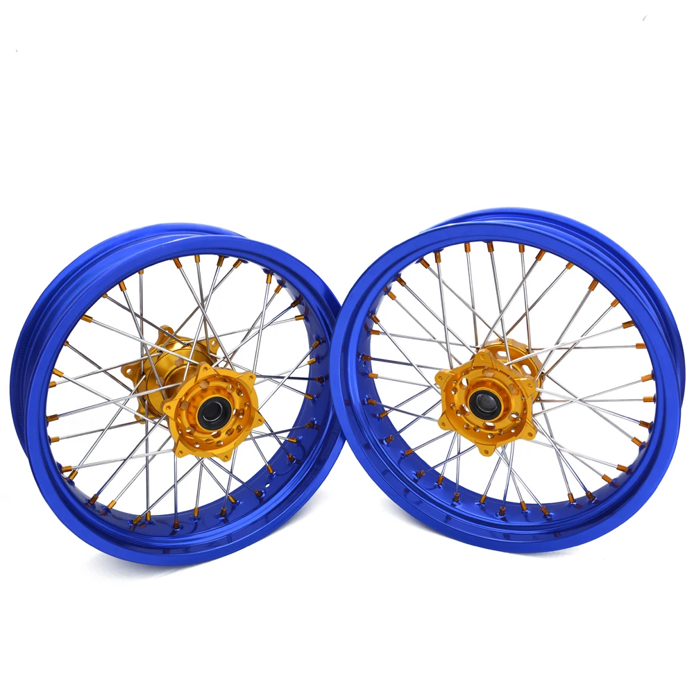 17 дюймов мотоцикл supermotard легкосплавные колесные диски для 300 exc