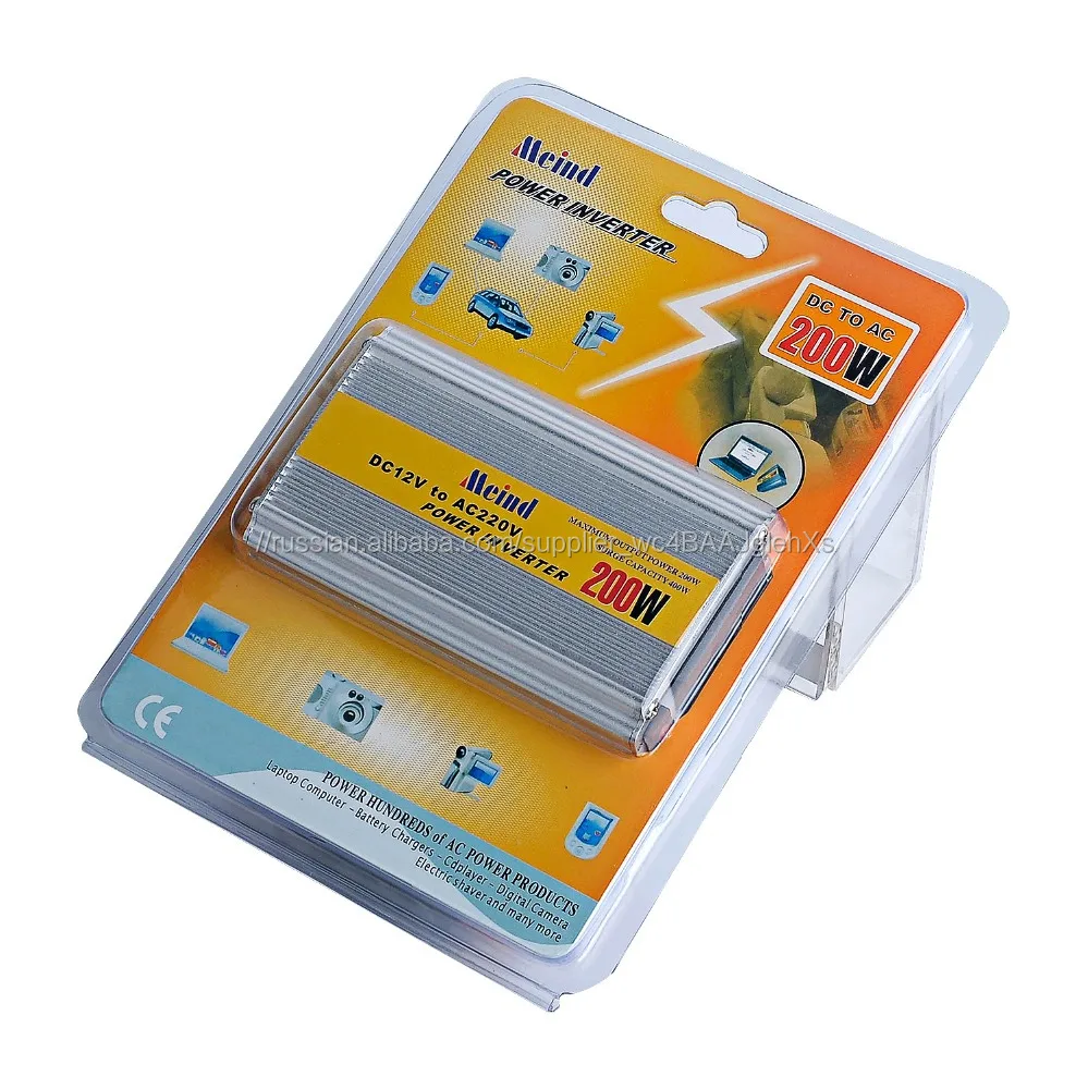 200 Вт автомобиля инвертор постоянного тока 12 В ac 220 В с usb