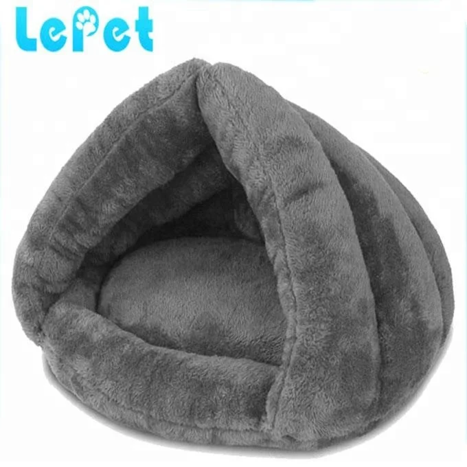 Soft cozy cuddle pouch cat cave pet cave bed Cat Sleep Bag