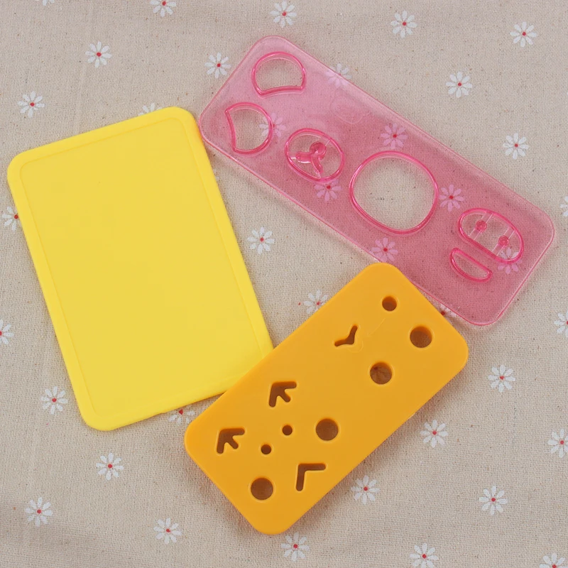 Lovely Cute 3D DIY Chicken Bear Kawaii Sushi Curry Rice Mould Rice Ball Maker for Kids