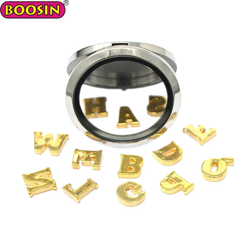 30mm Stainless Steel Custom Charms Silver Locket For Your Phone/Laptop/Notebook Decoration