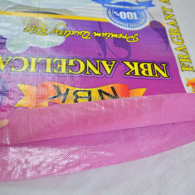 15kg 25kg 50kg bread flour, rice, corn, seed, fertilizer transparent pp woven bag