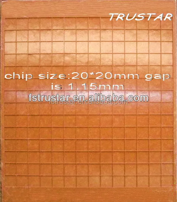 Square Mosaic Tile Grids Hot sale Plastic Mosaic Mounting Grid Refractory Brick for Glass and Ceramics Colors Pigments for Glass