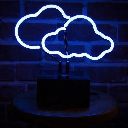 Rainbow neon sculpture oem china factory shanghai antuo neon custom different colors neon lighting lamp