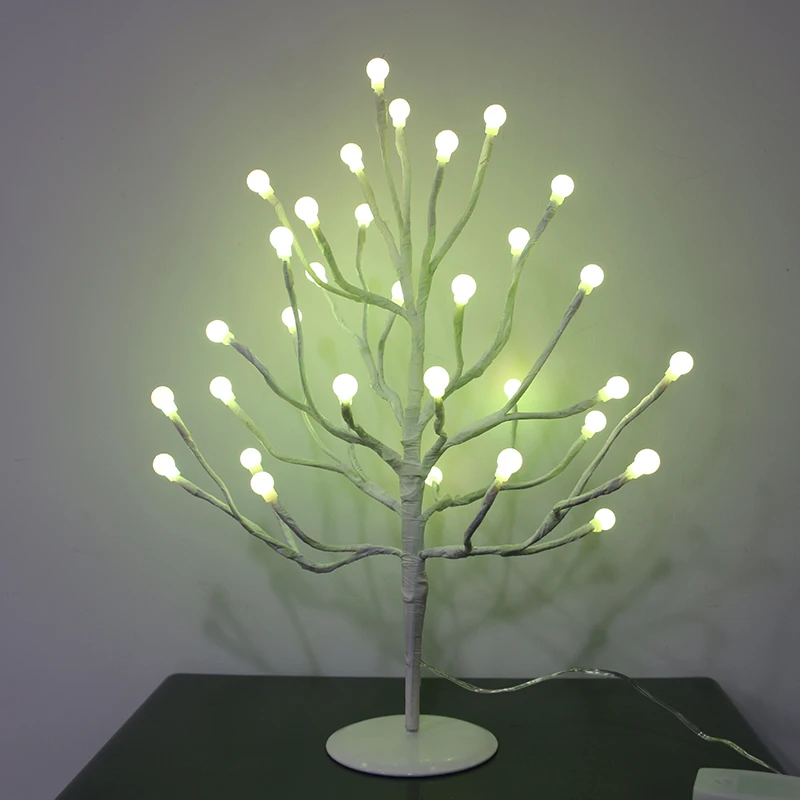 New arrivals battery operated 33L RGB led tree lamp for party wedding decoration lighting or holiday christmas tree lights
