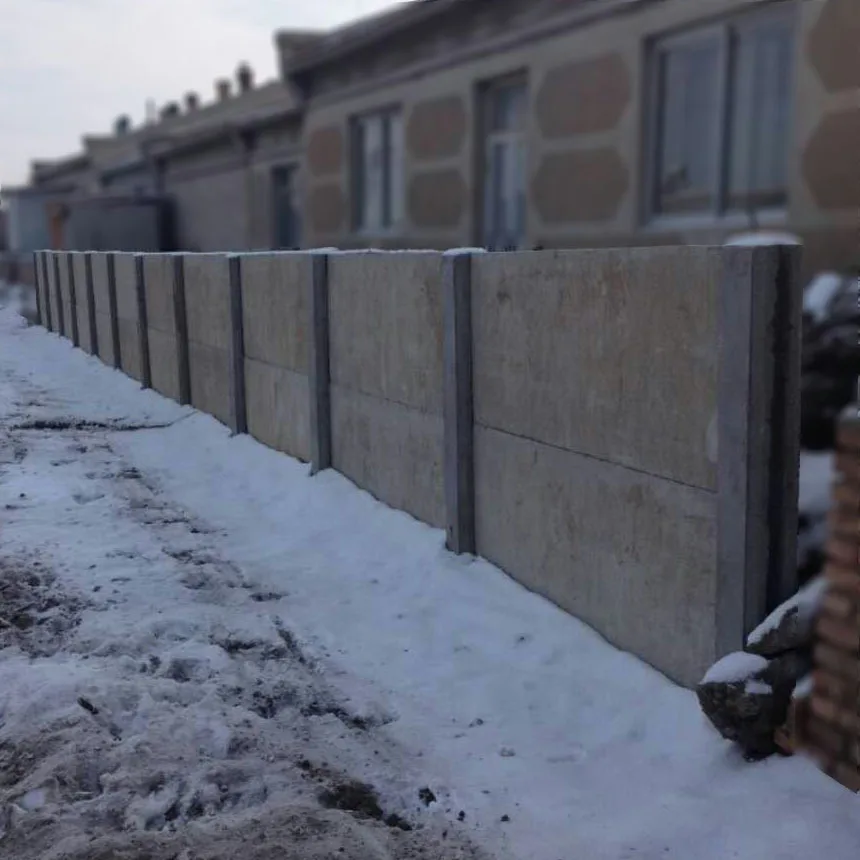 cheaper yard concrete fence machine panel precast