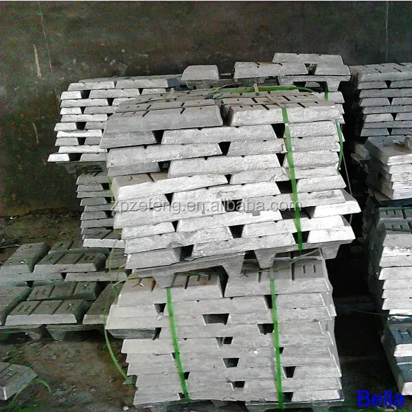 
Конкурентоспособная цена, слиток 99.995% чистого цинка 