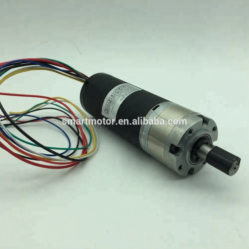 Size 42mm Planetary Gearbox Bldc Motor Geared Brushless Dc Motors Option With Brakes Encoder Driver/Controller Integrated