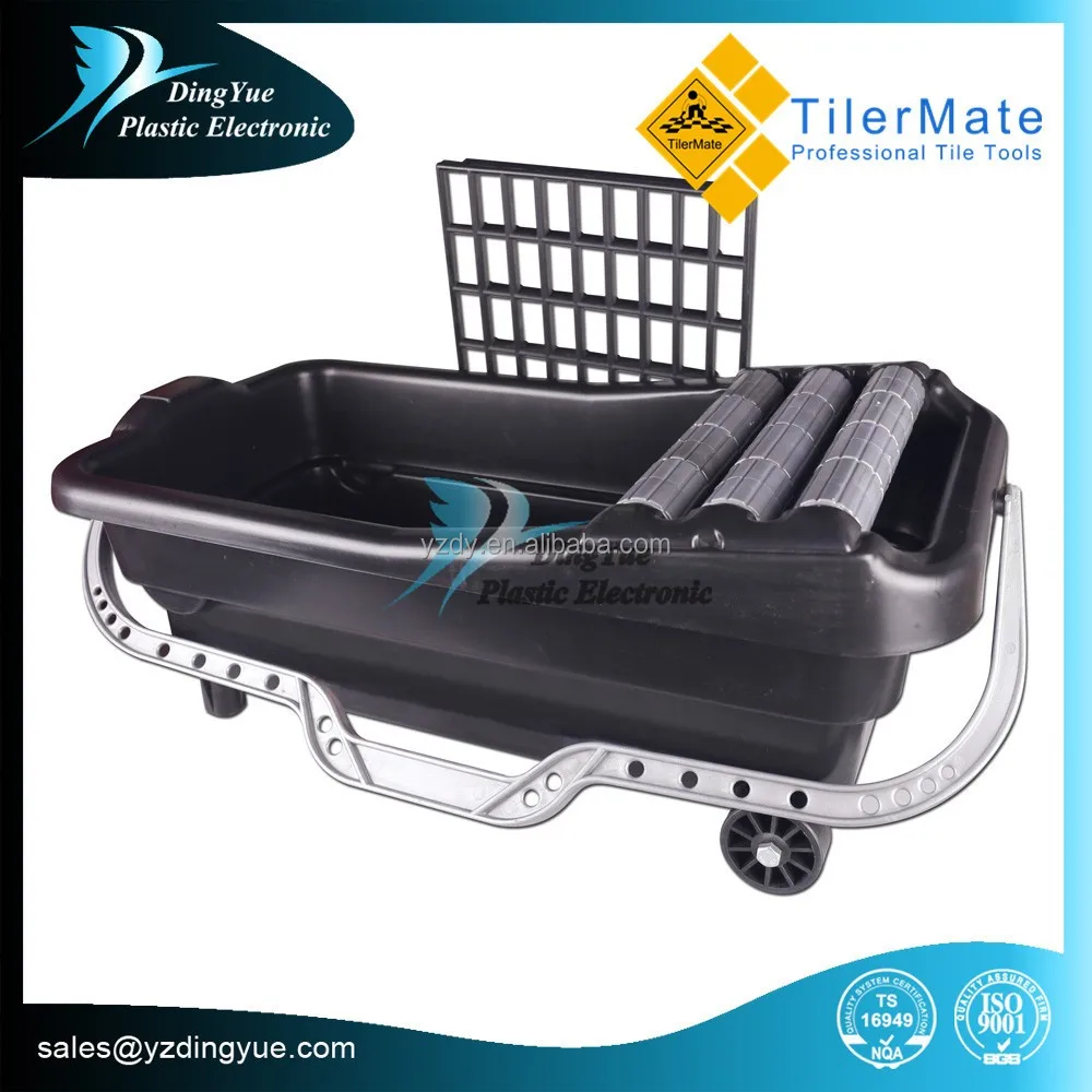 TilerMate Tools Pro-Wash Grout Bucket with Sponge & Handle