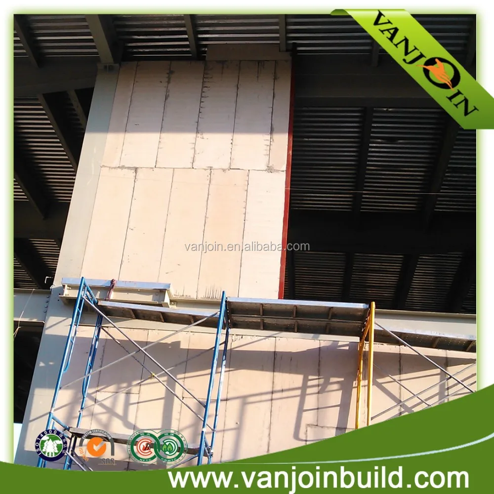 Myanmar Lightweight Precast Concrete Wall Panel for Prefabricated House