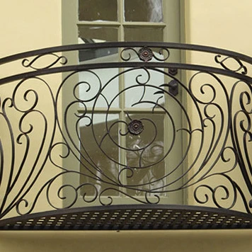 wrought iron balcony railings