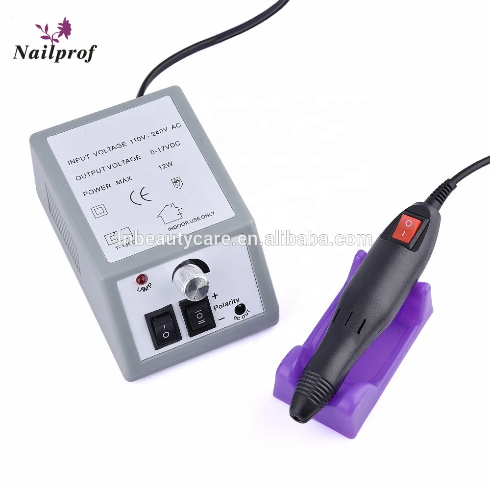 Factory price! Nailprof cheap 20000RPM Professional pedicure manicure strong suction File Polish Machine