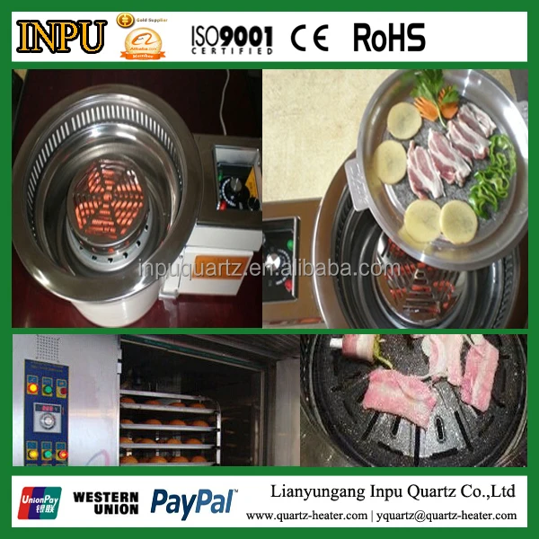 IR Quartz Backing Heater Light