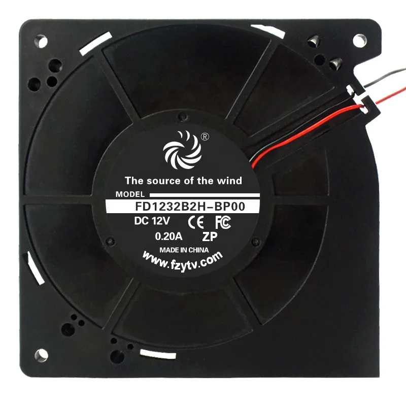 Centrifugal high cfm 1232 120mm 12v 24v 48v 120X120X32mm blower dc fan for air conditioner