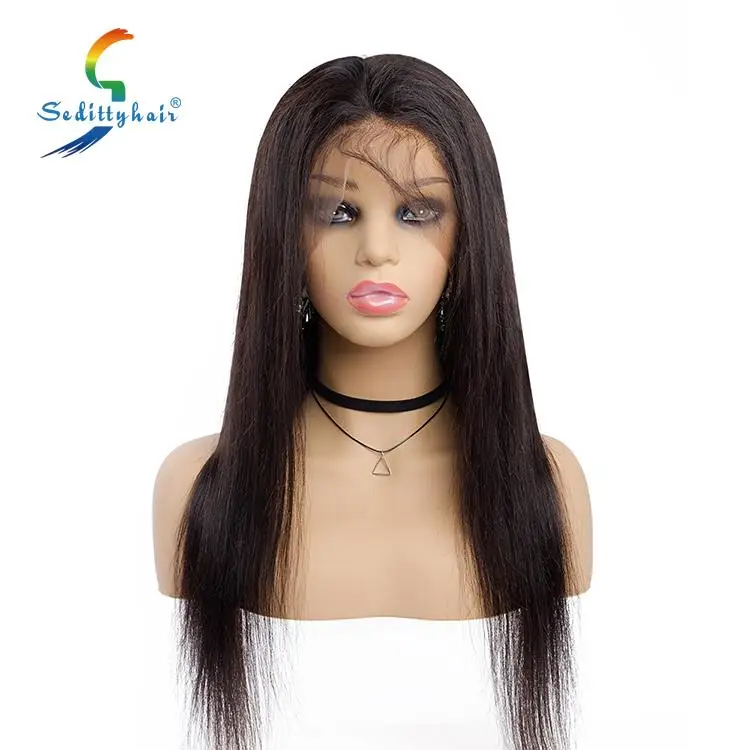Seditty Human Hair Lace Frontal Full Lace Wig With Baby Hair