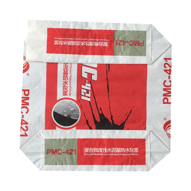 3 layers 4 layers kraft paper bags packaging putty cement bags with pe liner