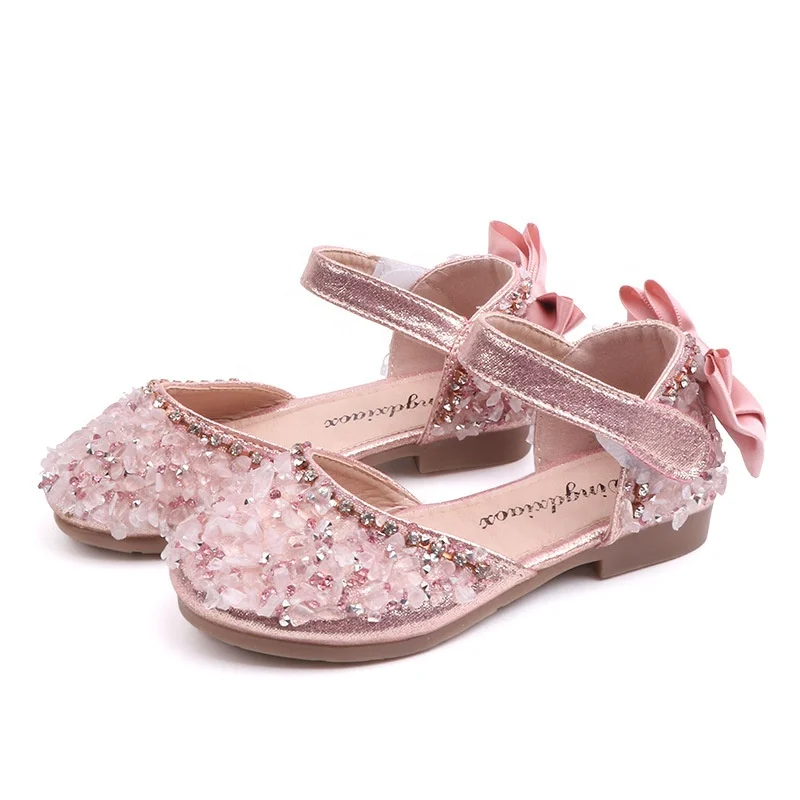 B20349A 2019 Summer Korea fashion Little Girl sandals Princess Shoes