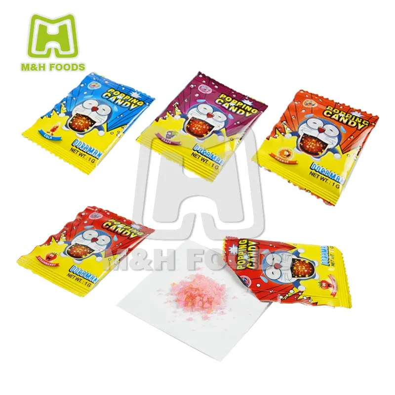 1g Cute Doraemon Fruit Popping Candy