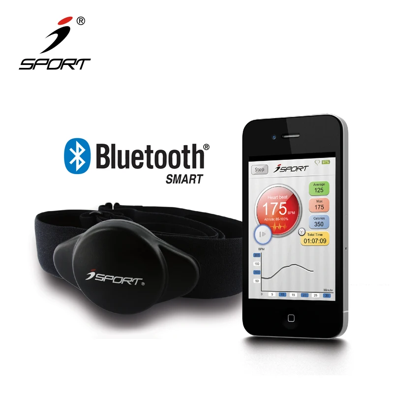 
Bluetooth Heart Rate Monitor Chest Strap Belt 
