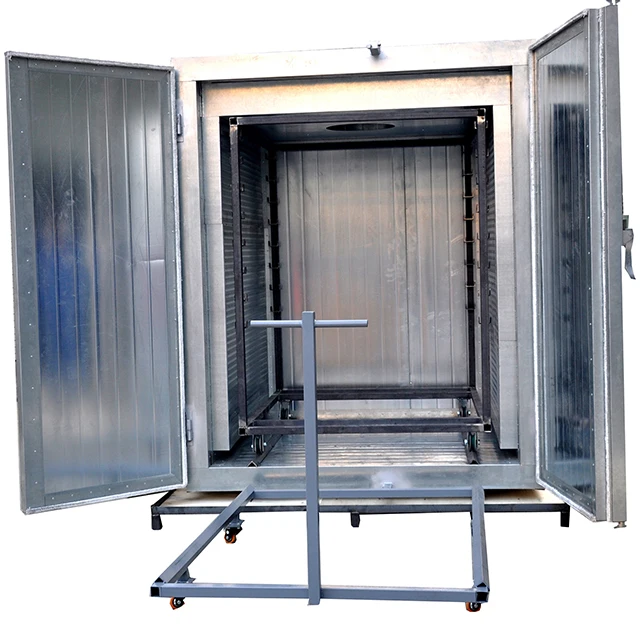 Gas Fired Powder Coat Curing Oven Control Coating Burner