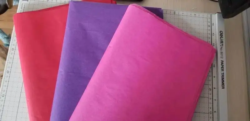 Machine Glazed Color Cap tissue Paper 14-40gsm