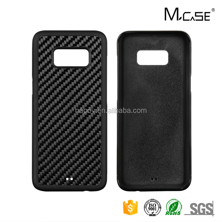 Новый Дизайн ПК Мягкие TPU Стиль Смартфон Полное Покрытие Аргументы За Волокна Углерода Samsung S8