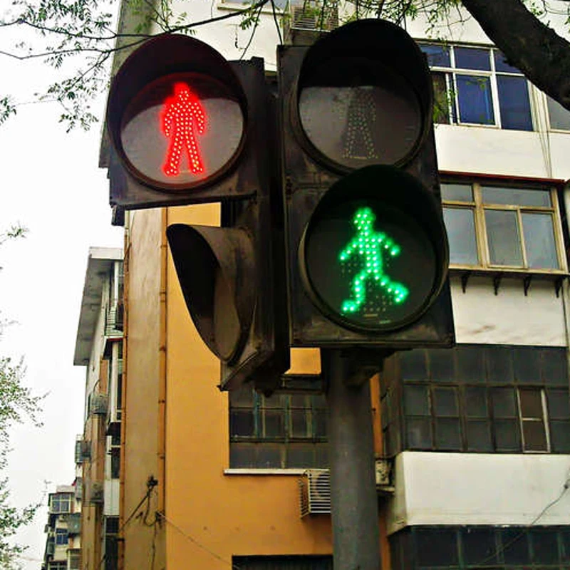 TIANXIANG 300mm red green man pedestrian led traffic light