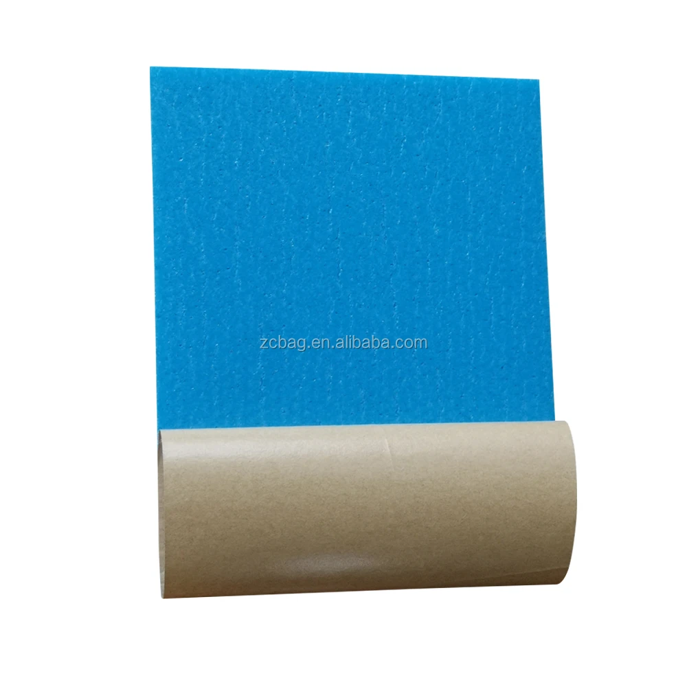 Backed Isolation Adhesive Self-Seal Aluminium Foil IXPE XPE 10mm Glue Foam Thermal Heat Insulation HVAC Duct Liner Material Roll