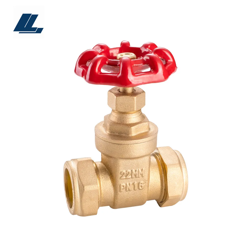 
15mm 22mm 28mm Forged brass sleeve gate valve 